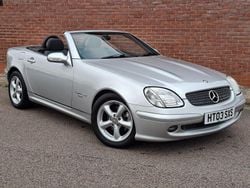 Silver Used 2003 Mercedes SLK200 Cabriolet | £2,995 (Super price)