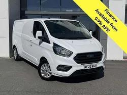 Frozen white (solid paint) Used 2022 Ford Transit Custom Limited | £12,800 (Good price)