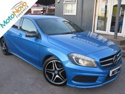 Blue Used 2013 Mercedes A200 AMG Hatchback | £9,330