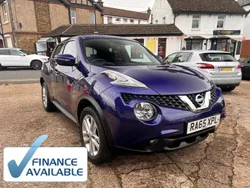 Blue Used 2016 Nissan Juke N-Connecta SUV | £5,895 (Fair price)