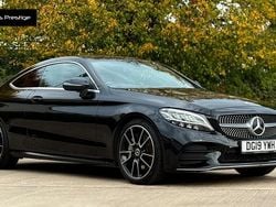 Black Used 2019 Mercedes C300 AMG line Coupe | £15,895 (Good price)