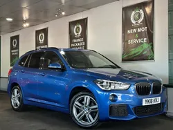Blue Used 2016 BMW X1 M Sport SUV | £13,990 (Fair price)