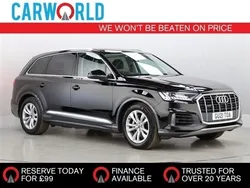 Black Used 2021 Audi Q7 Sport SUV | £38,880 (Expensive)