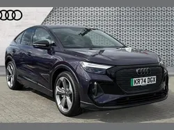 Other Used 2024 Audi Q4 Sportback e-tron Black Edition SUV | £36,590 (Super price)