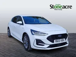 White Used 2023 Ford Focus ST-Line Hatchback | £19,495 (Fair price)