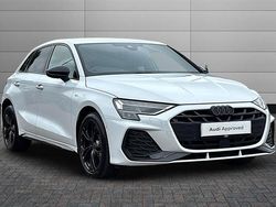 Glacier white Used 2025 Audi A3 e-tron Black Edition Hatchback | £31,491 (Expensive)