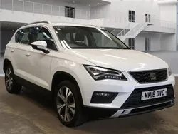 White Used 2018 Seat Ateca Ecomotive SUV | £8,000 (Fair price)