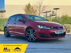 Red Used 2014 VW Golf VII GTD Hatchback | £7,799 (Fair price)