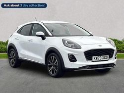 White Used 2023 Ford Puma Titanium Hatchback | £15,968