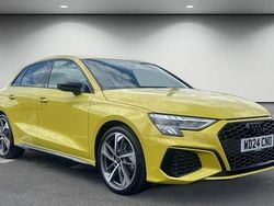 Yellow Used 2024 Audi A3 Black Edition Hatchback | £27,943 (A bit pricey)