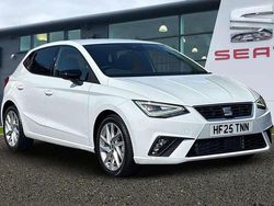 Glacial white Used 2025 Seat Ibiza FR Hatchback | £17,995 (Good price)