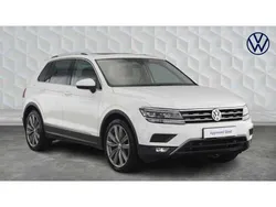 White Used 2018 VW Tiguan SEL SUV | £19,696 (Good price)