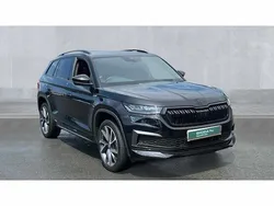 Pearl black magic Used 2022 Skoda Kodiaq SportLine SUV | £30,980 (A bit pricey)