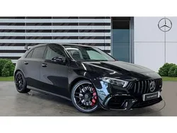 Black Used 2022 Mercedes A45 AMG Hatchback | £39,910 (Fair price)
