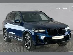 Blue Used 2022 BMW X3 M Sport SUV | £37,000 (A bit pricey)
