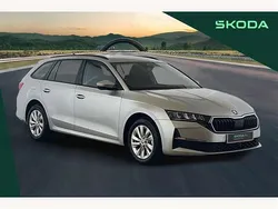 Brilliant silver metallic New 2024 Skoda Octavia SE Technology Estate | £23,990 (Good price)