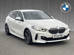 White Used 2023 BMW 118 M Sport Hatchback | £19,599 (Good price)