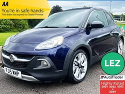 Blue Used 2015 Vauxhall Adam Rocks Hatchback | £5,595 (Fair price)