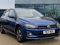Blue Used 2021 VW Polo Match Hatchback | £12,390 (Fair price)