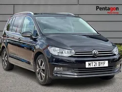 Black Used 2021 VW Touran SEL MPV | £22,195 (Fair price)
