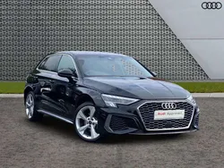 Black Used 2024 Audi A3 e-tron S-Line Hatchback | £26,995 (Fair price)