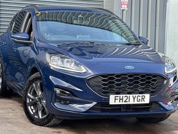 Blue Used 2021 Ford Kuga ST-Line SUV | £9,990