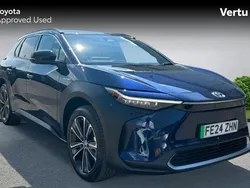 Blue Used 2024 Toyota bZ4X SUV | £27,689 (Super price)