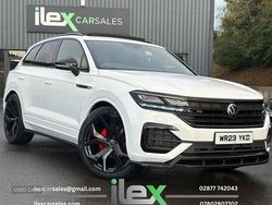 White Used 2023 VW Touareg Black Edition SUV | £48,495 (Fair price)