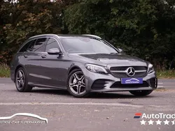 Grey Used 2019 Mercedes C300 AMG line Estate | £19,999 (Fair price)