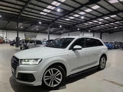 White Used 2017 Audi Q7 S-Line SUV | £23,330 (Good price)