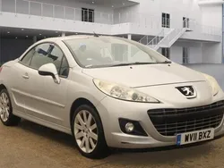 Silver Used 2011 Peugeot 207 CC GTi Cabriolet | £3,500 (A bit pricey)