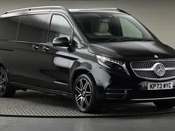 Black Used 2023 Mercedes V300 AMG line MPV | £64,200 (Fair price)