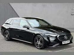 Black Used 2025 Mercedes E220 AMG Line Premium Estate | £55,890