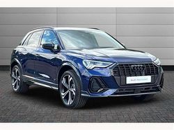 Blue Used 2025 Audi Q3 Black Edition SUV | £35,095 (Fair price)