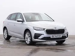 Brilliant silver metallic Used 2024 Skoda Scala SE L Hatchback | £19,995