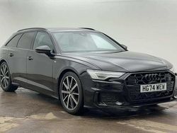 Black Used 2025 Audi A6 Black Edition Estate | £37,950 (Fair price)