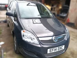 Grey Used 2014 Vauxhall Zafira MPV | £1,995 (Super price)