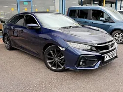Blue Used 2020 Honda Civic SR Hatchback | £14,489 (Fair price)