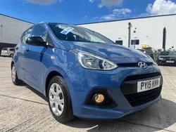 Blue Used 2015 Hyundai i10 Hatchback | £4,695 (Fair price)