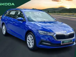Blue Used 2022 Skoda Octavia SE Technology Estate | £17,479 (Fair price)