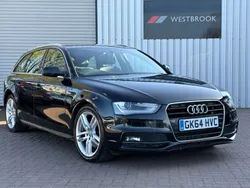 Black Used 2014 Audi A4 S-Line Estate | £7,600 (Fair price)