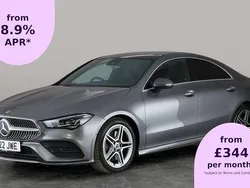 Grey Used 2022 Mercedes CLA250 AMG Line Premium Plus Sedan | £28,070 (Good price)