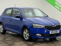 Blue Used 2021 Skoda Fabia SE Hatchback | £8,475 (Good price)