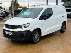 White Used 2022 Peugeot Partner Premium Van | £10,950 (Fair price)