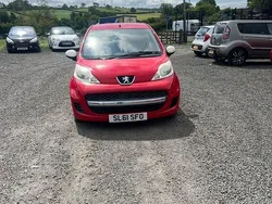 Red Used 2011 Peugeot 107 Sportium Hatchback | £2,295 (Fair price)