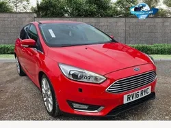 Red Used 2016 Ford Focus Titanium X Hatchback | £4,995 (Fair price)
