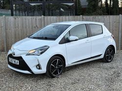 White Used 2017 Toyota Yaris Design Hatchback | £9,800 (Fair price)
