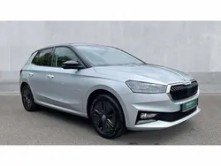 Brilliant silver metallic black magic pearl effect New 2024 Skoda Fabia Colour Edition Hatchback | £17,440 (Fair price)
