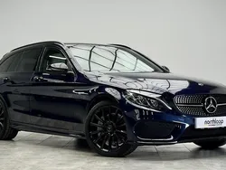 Blue Used 2017 Mercedes C43 AMG Premium Plus Estate | £24,350 (A bit pricey)