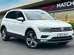 White Used 2017 VW Tiguan SEL SUV | £14,999 (Fair price)